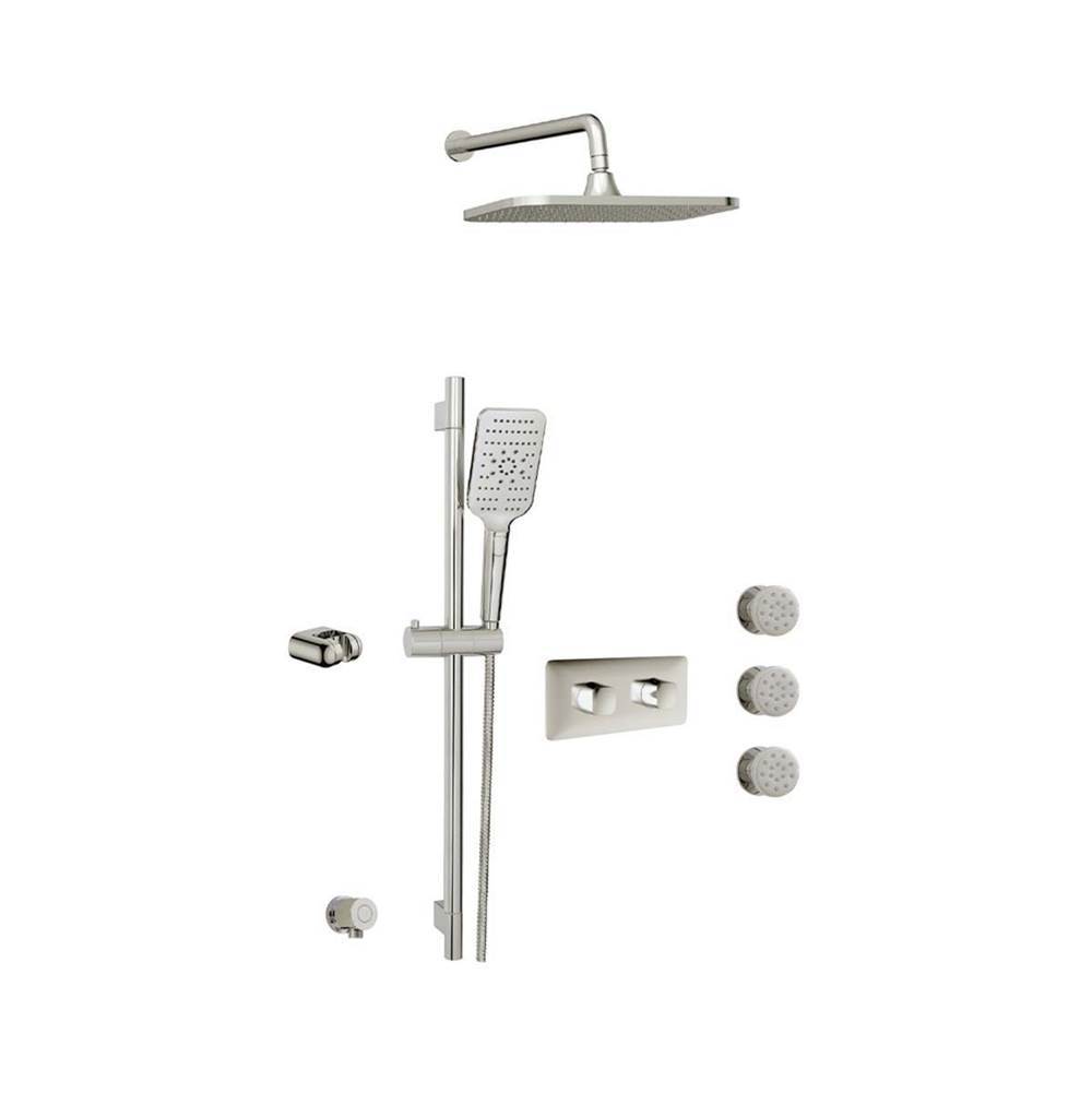 Aquabrass Canada Inabox 3 Shower Faucet - 3 Way Shared - T12123 Valve Required