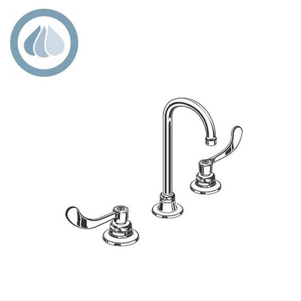 American Standard Canada Monterrey® 8-Inch Widespread Gooseneck Faucet With Lever Handles 1.5 gpm/5.7 Lpm