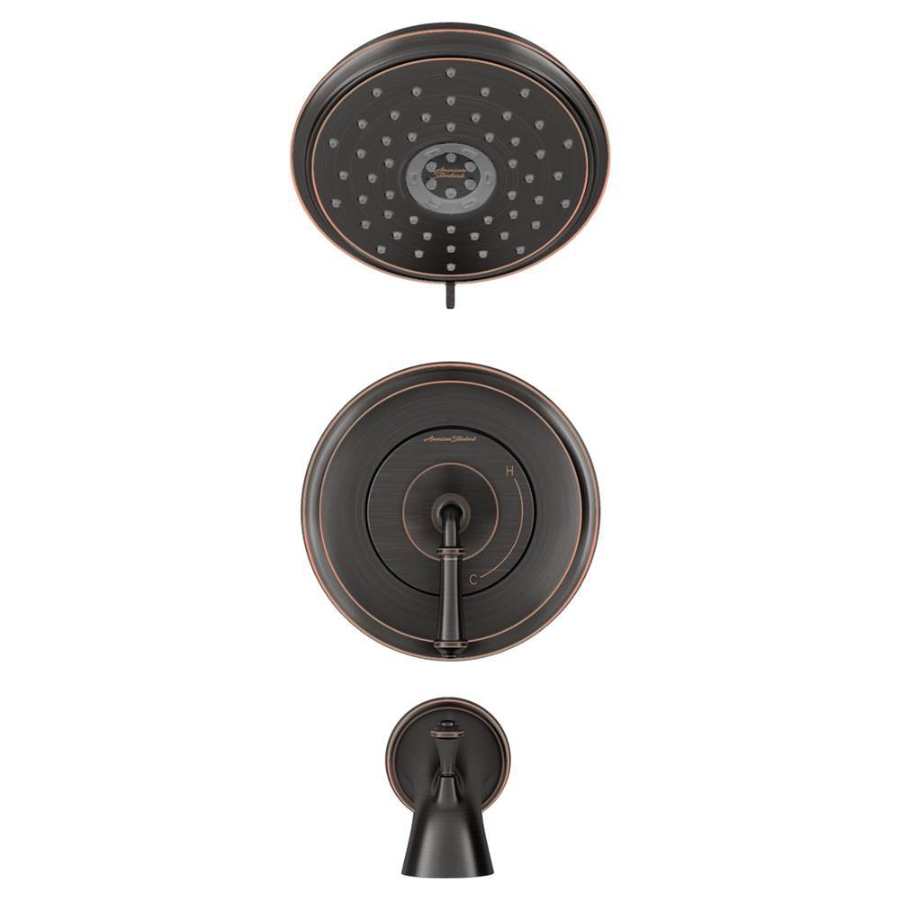American Standard Canada Delancey® 2.5 gpm/9.4 L/min Tub and Shower Trim Kit With 4-Function Showerhead and Lever Handle