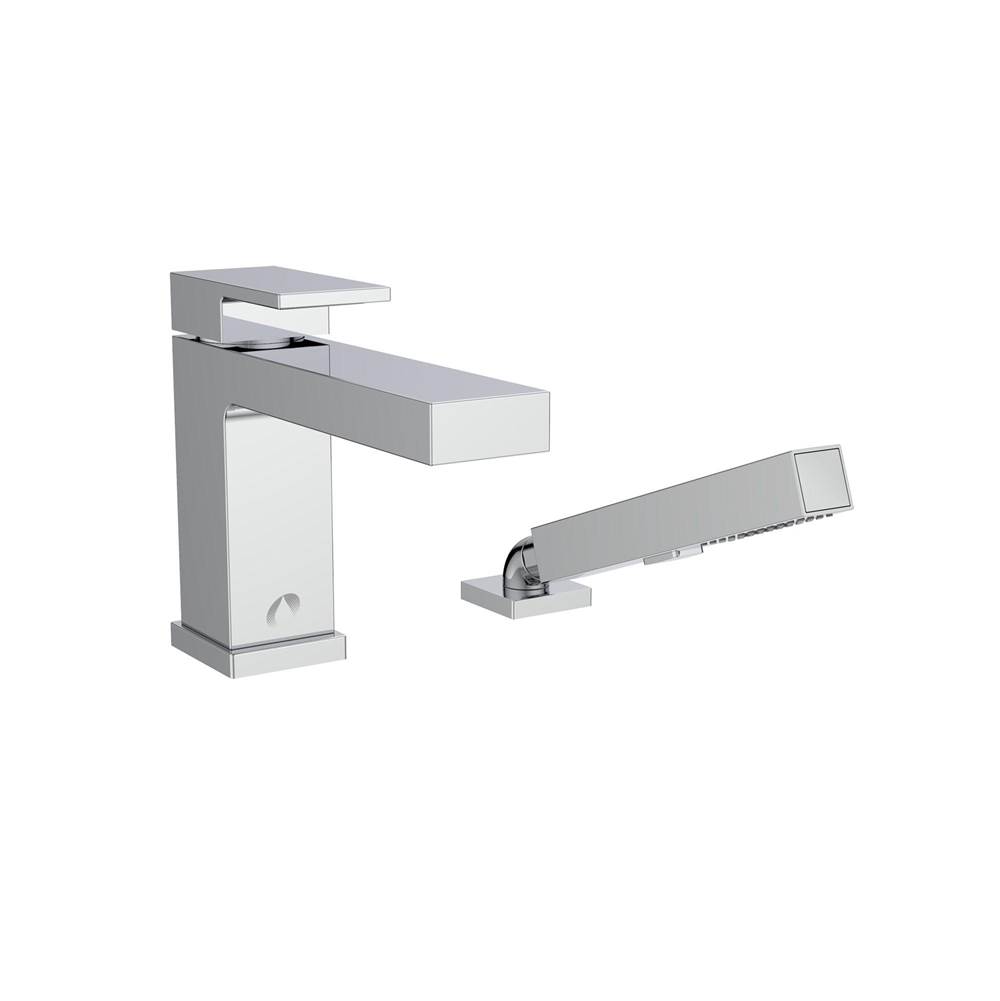 Belanger AXO 2 Hole Roman Bathtub Faucet w/Integrated Diverter & Valve For Copper Connection
