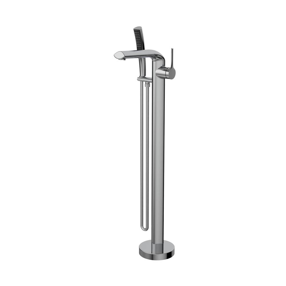 Belanger Nobua Freestanding Tub Faucet with Hand Shower & Integrated Diverter