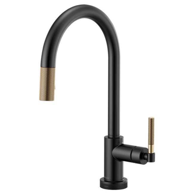 Brizo Canada Arc Spout Pull-Down With Smarttouch, Knurled Handle
