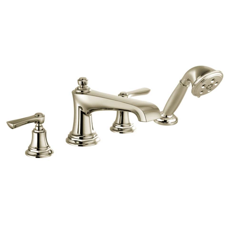 Brizo Canada Rook® Roman Tub Faucet with Handshower - Less Handles