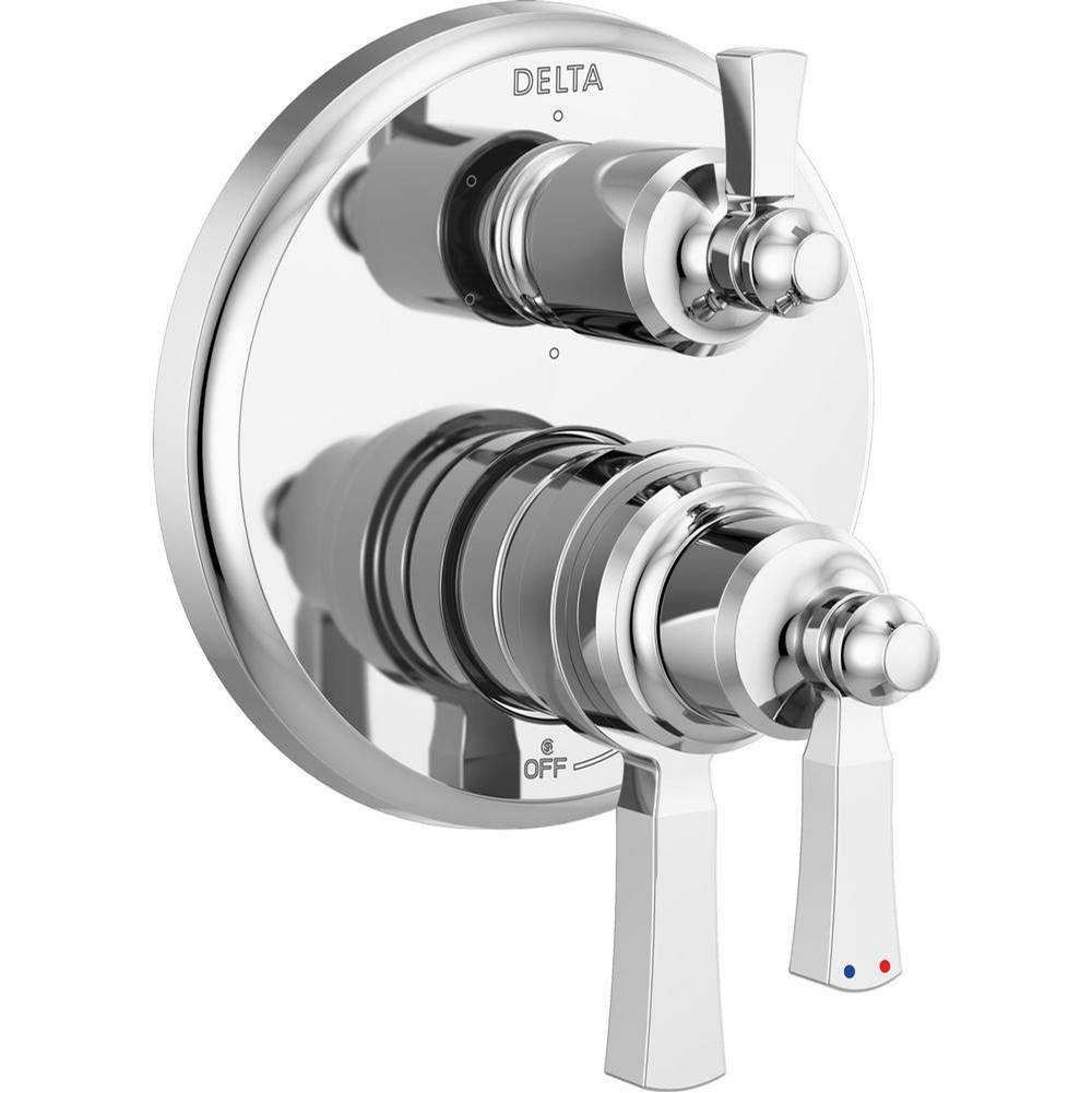 Delta Canada Dorval™ Traditional 2-Handle Monitor 17 Series Valve Trim with 6 Setting Diverter