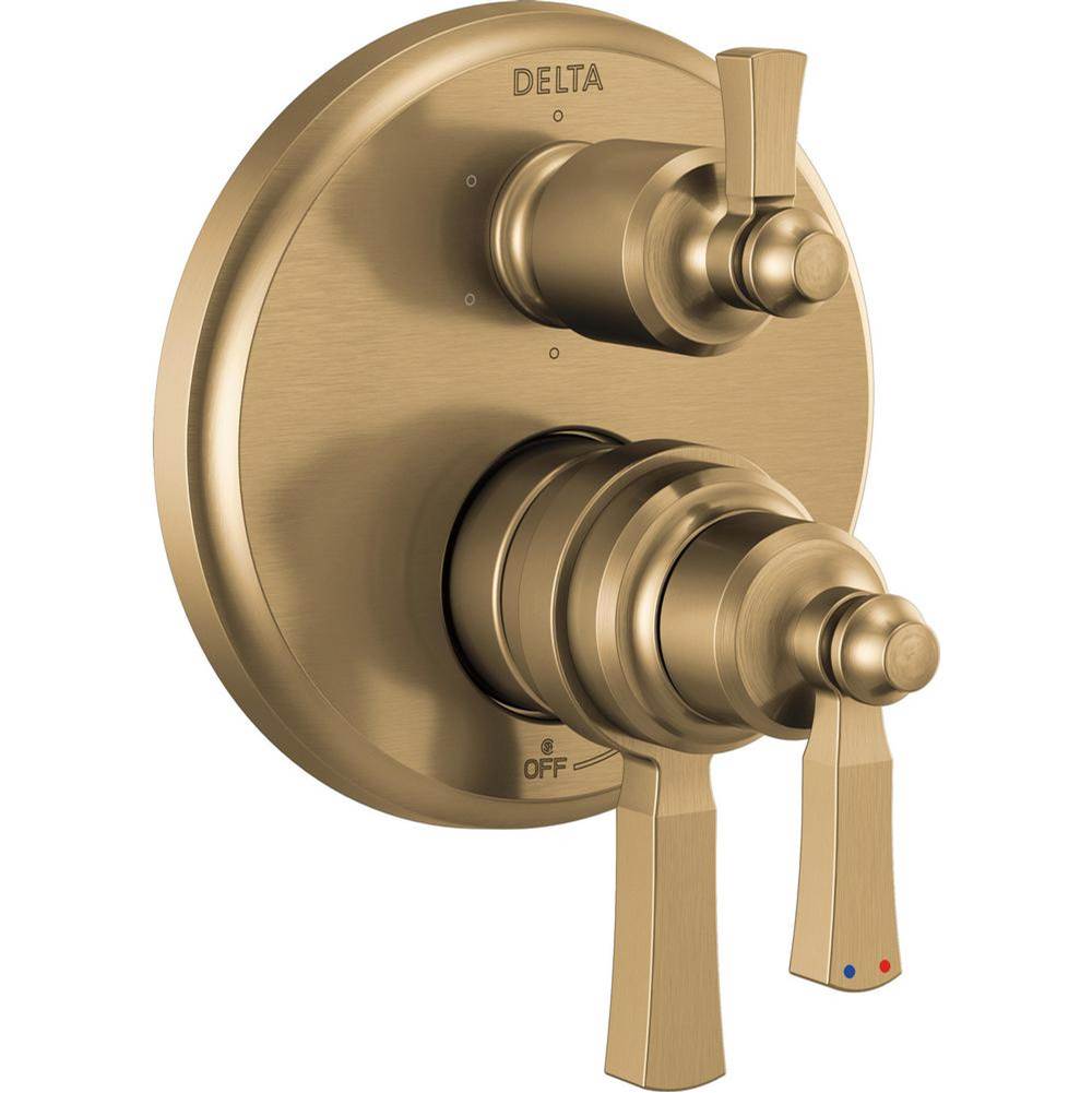 Delta Canada Dorval™ Traditional 2-Handle Monitor 17 Series Valve Trim with 6 Setting Diverter