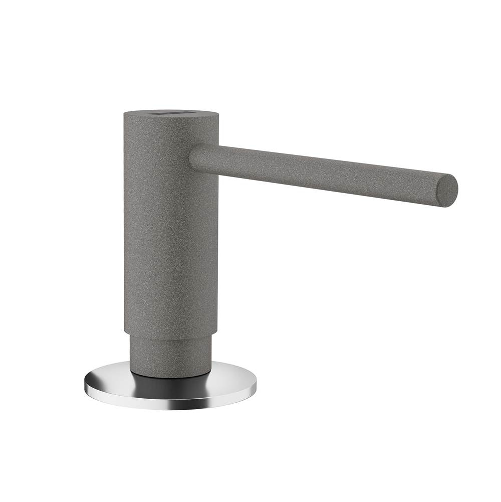 Franke Residential Canada ACT-SD-STG Single Hole Top Refill Soap Dispenser in Stone Grey.