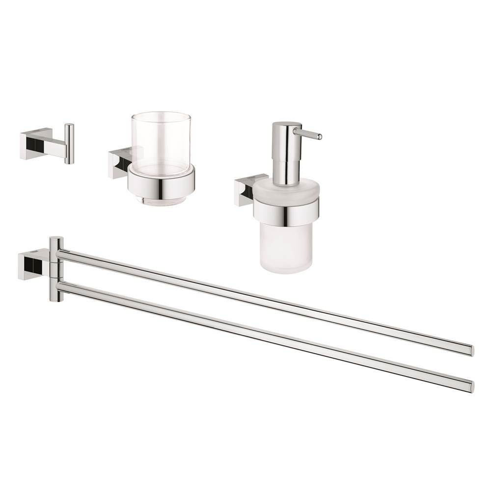 Grohe Canada Essentials Cube Accessories Set Master 4-in-1