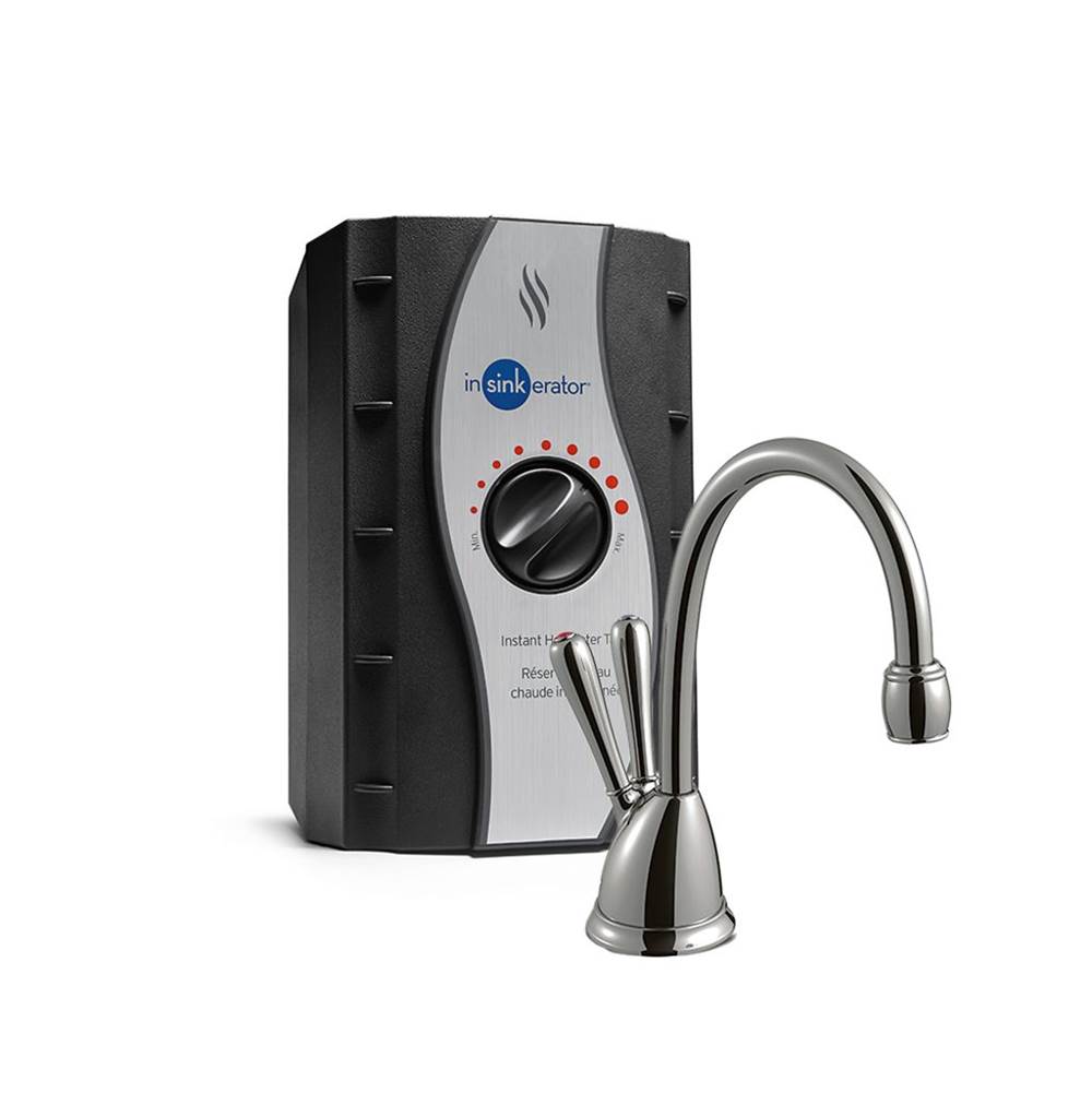 Insinkerator Canada Système de distribution d’eau chaude et d’eau froide instantanées Involve HC-View – Nickel satiné