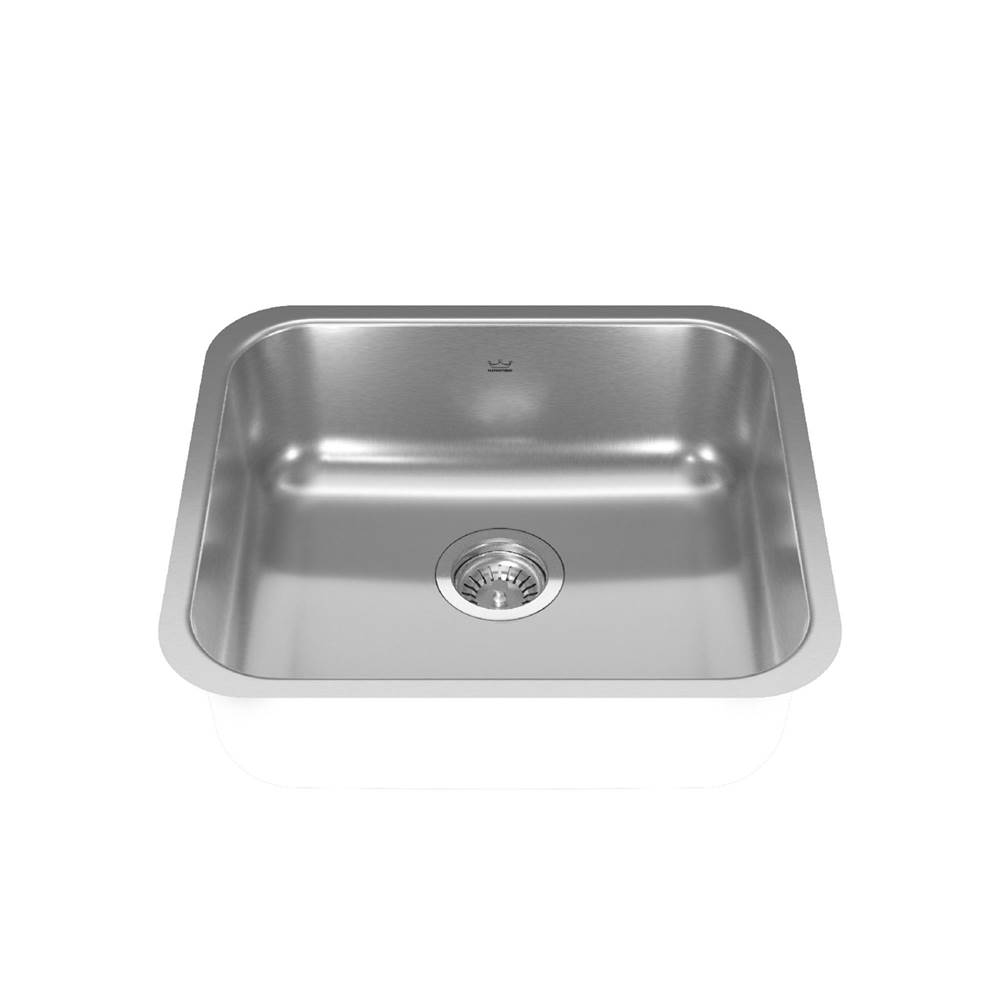 Kindred Canada Reginox 19.75-in LR x 17.75-in FB Undermount Single Bowl Stainless Steel Kitchen Sink