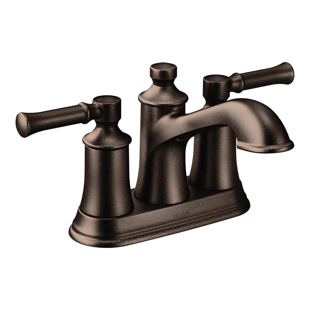 Moen Canada Dartmoor Oil Rubbed Bronze Two-Handle High Arc Bathroom Faucet