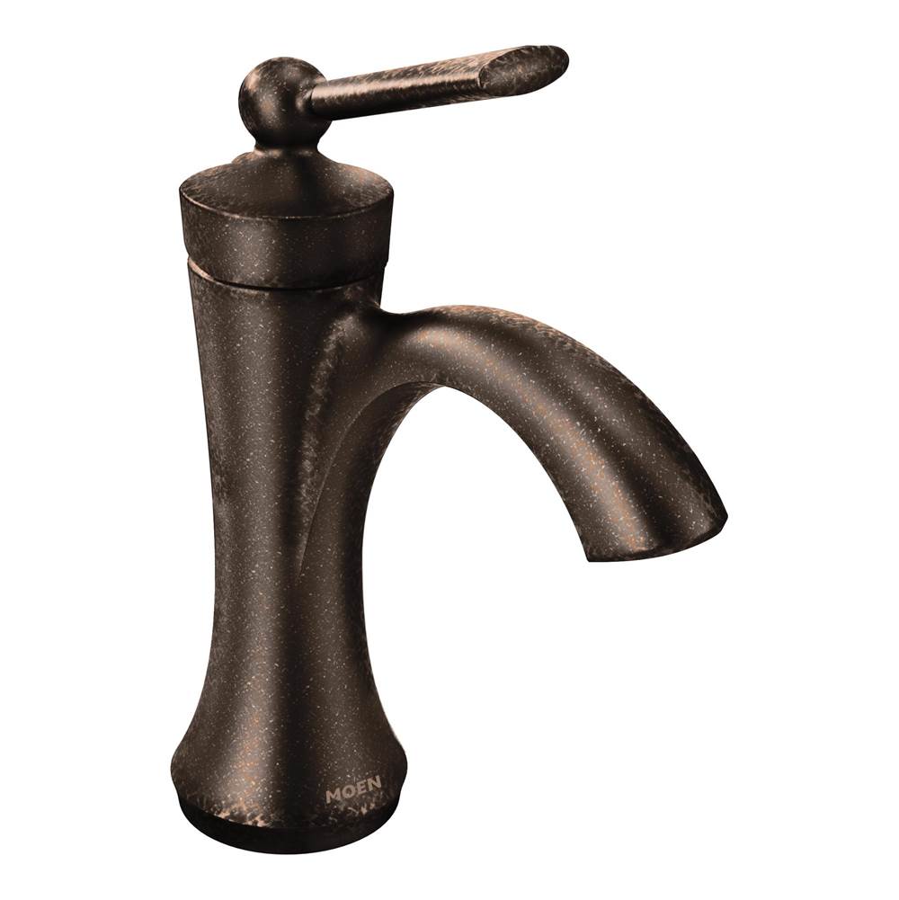 Moen Canada Wynford Oil Rubbed Bronze One-Handle High Arc Bathroom Faucet