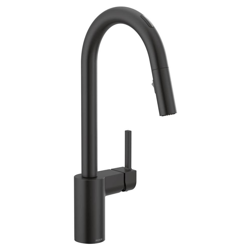 Moen Canada Align Matte Black One-Handle High Arc Pulldown Kitchen Faucet