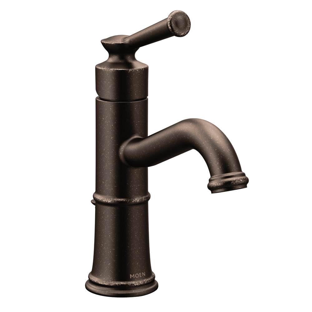 Moen Canada Belfield Oil Rubbed Bronze One-Handle High Arc Bathroom Faucet