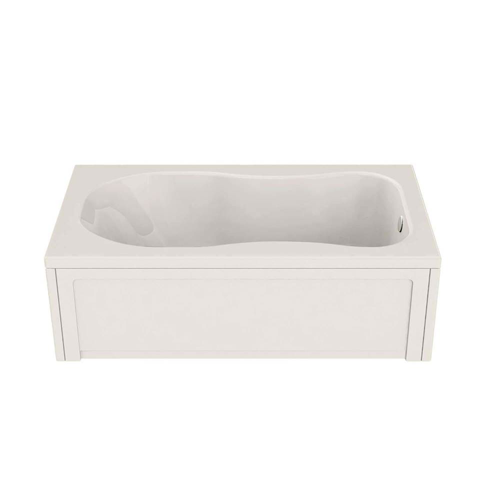 Maax Canada Topaz 65.75 in. x 36 in. Alcove Bathtub with Combined Hydromax/Aerofeel System End Drain in Biscuit
