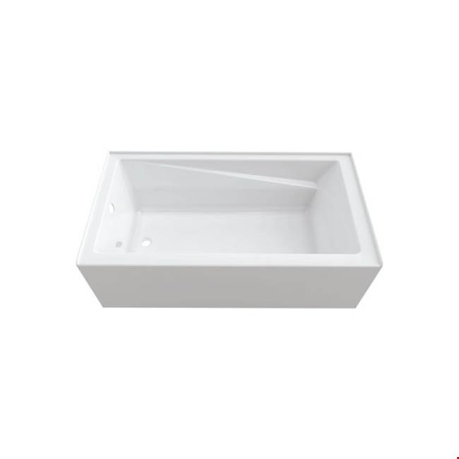 Neptune Entrepreneur Canada AZEA bathtub 32x60 AFR with Tiling Flange and Skirt, Right drain, White AZEA3260 BJD AFR
