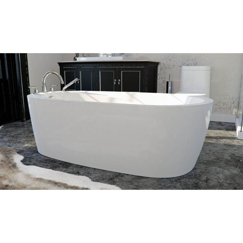 Produits Neptune Freestanding One Piece VAPORA 36x60, White with Color Skirt