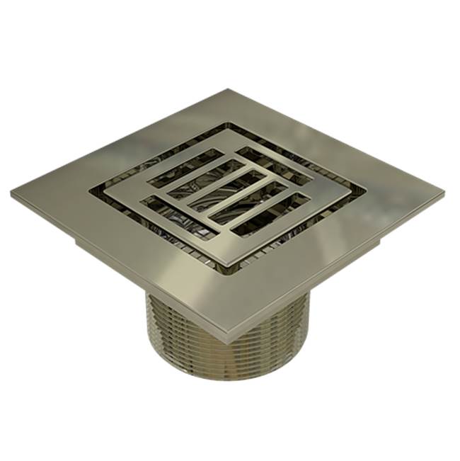 Serenity 2'' Outlet, Slotted Square - Polished Nickel