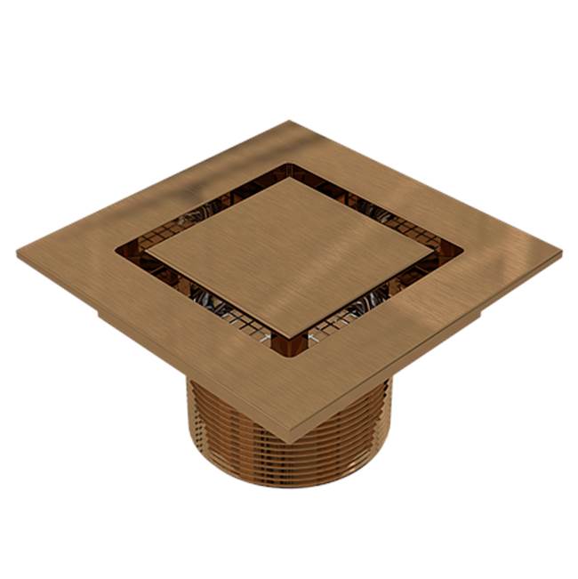 Serenity 2'' Outlet, Flat Square - Luxe Bronze