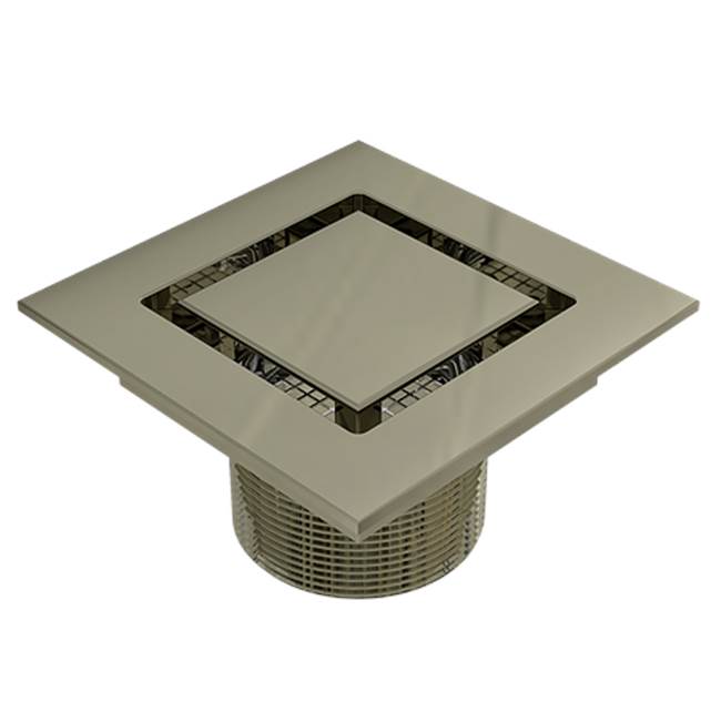 Serenity 2'' Outlet, Flat Square - Polished Nickel