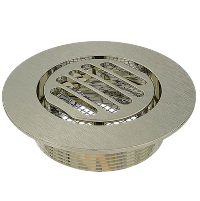 Serenity 3'' Outlet, Slotted Round - Brushed Nickel