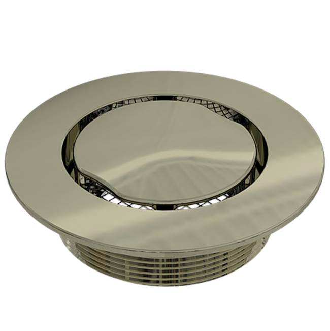 Serenity 3'' Outlet, Flat Round - Polished Nickel