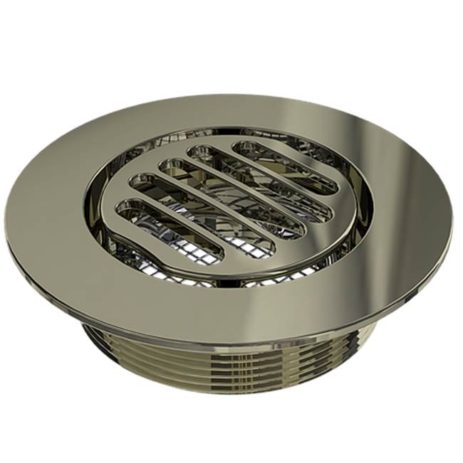 Serenity 3'' Outlet, Slotted Round - Polished Nickel