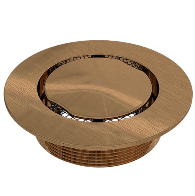 Serenity 3'' Outlet, Flat Round - Luxe Bronze
