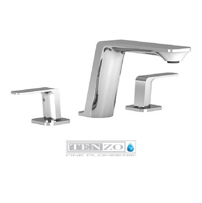 Tenzo Quantum 8in lavatory faucet chrome with (W/O overflow) drain