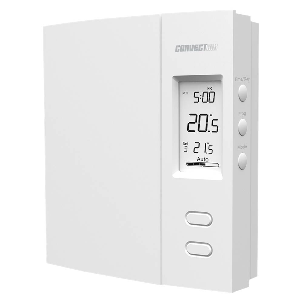 Convectair Thermostat électronique prog. conforme à la norme NMB-003 (EMI) 16.7A at 120-240V