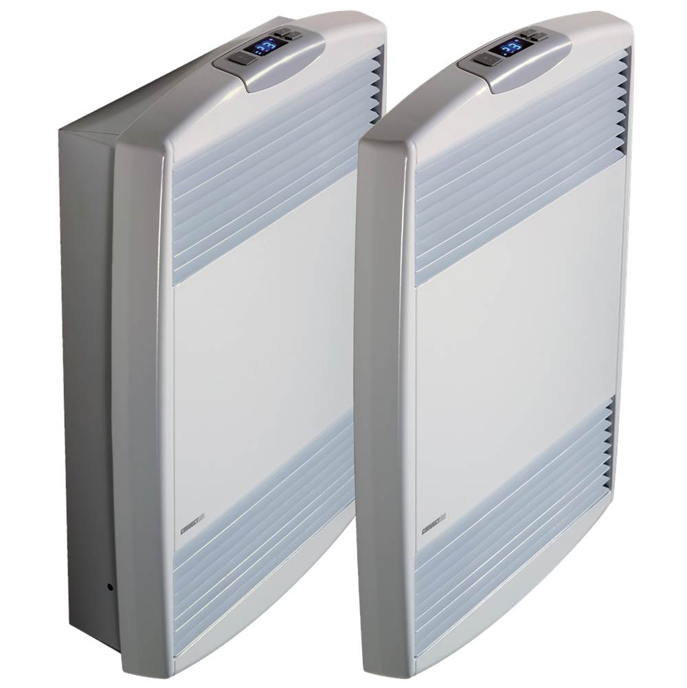 Convectair Samba III convection and fan heater 2000W 240V white, non prog. electronic stat